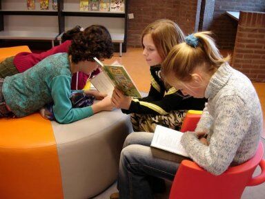 Nieuwe bibliotheek op school in Malberg