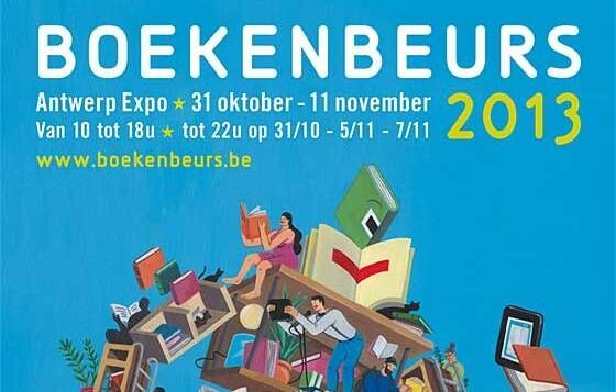31 oktober t/m 11 november: Boekenkrant op de Boekenbeurs in Antwerpen
