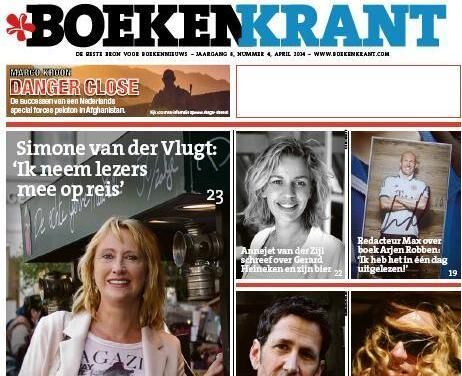 Nu verschenen: Boekenkrant editie 7 april 2014 – Met Simone van der Vlugt, Arjen Robben en Esther Verhoef