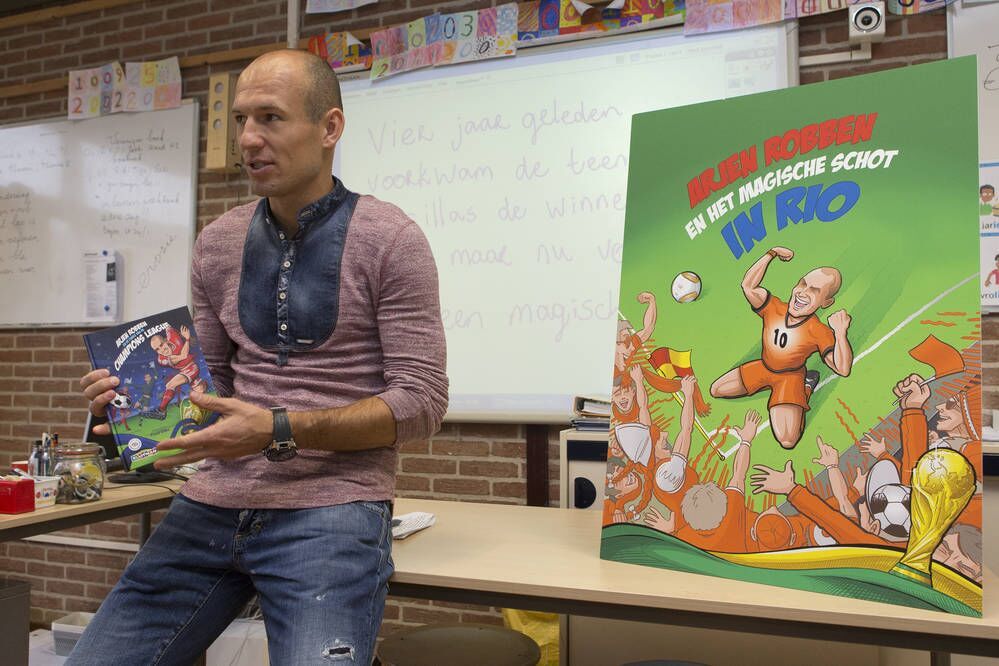 Wat leest Arjen Robben tijdens het WK?