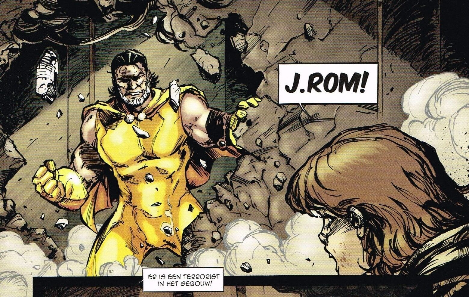 Jerom wordt J.Rom, superhero