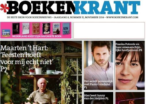 Nu verschenen: Boekenkrant editie 3 november 2014 met Maarten ’t Hart, Tomas Ross en Malala