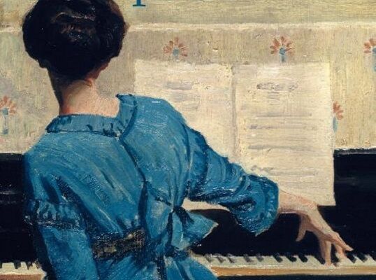 Nieuwe titel: Vrouw aan de piano