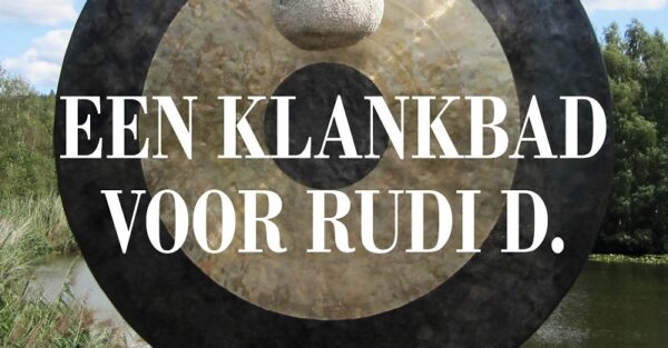 Boekfragment: Een klankbad voor Rudi D.