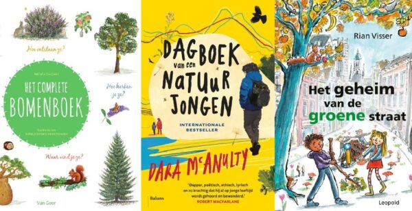 Vier jeugd- en young adult-boeken vol groen!